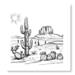 Desert landscape